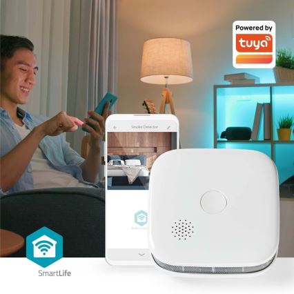 SADA 3x Detektor kouře SmartLife 3V/1xCR123A Wi-Fi Tuya