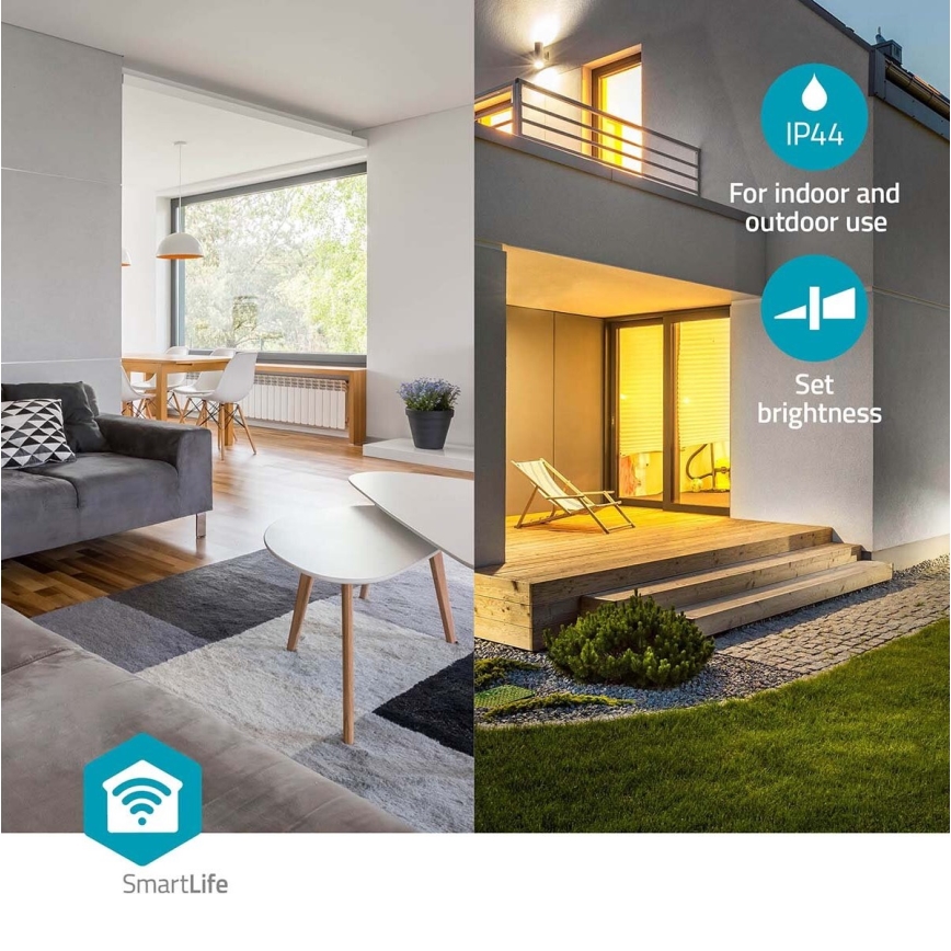 LED RGBW Stmívatelné koupelnové stropní svítidlo SmartLife LED/18W/230V 2700-6500K IP44 Wi-Fi Tuya