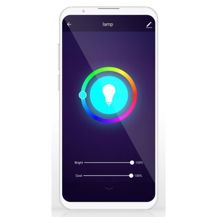 LED RGB Stmívatelná žárovka Smartlife E14/4,5W/230V Wi-Fi 2700K