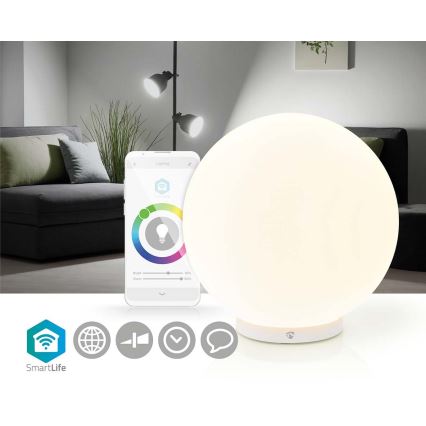 LED RGBW Stmívatelná stolní lampa SmartLife LED/5W/5V Wi-Fi 2700-6500K