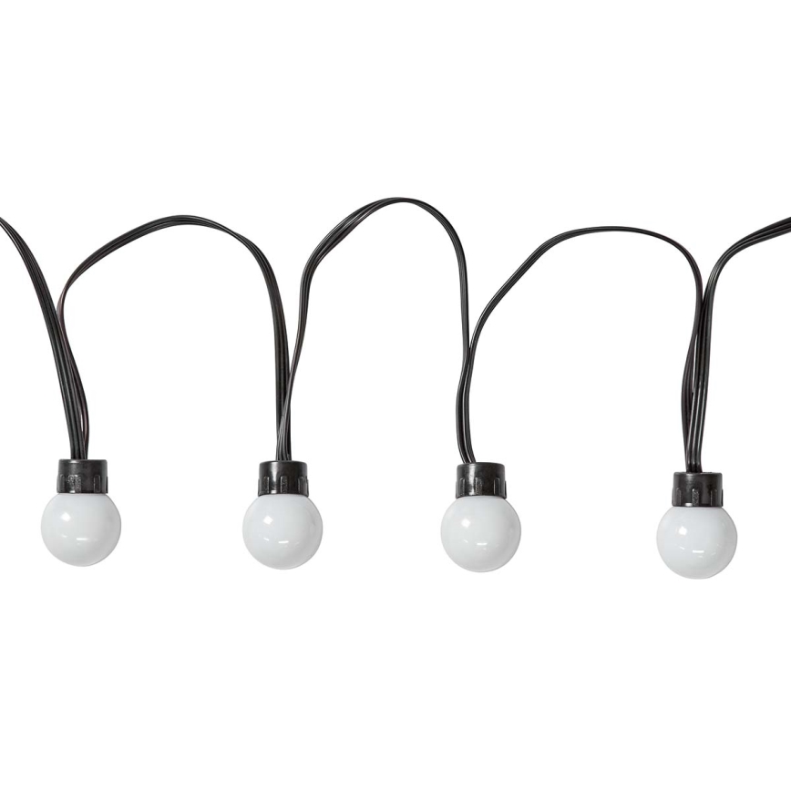 LED RGB Dekorační řetěz 48xLED 13,8m IP65 Wi-Fi Tuya