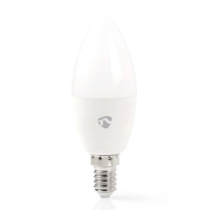 LED RGB Stmívatelná žárovka Smartlife E14/4,9W/230V Wi-Fi 2700-6500K