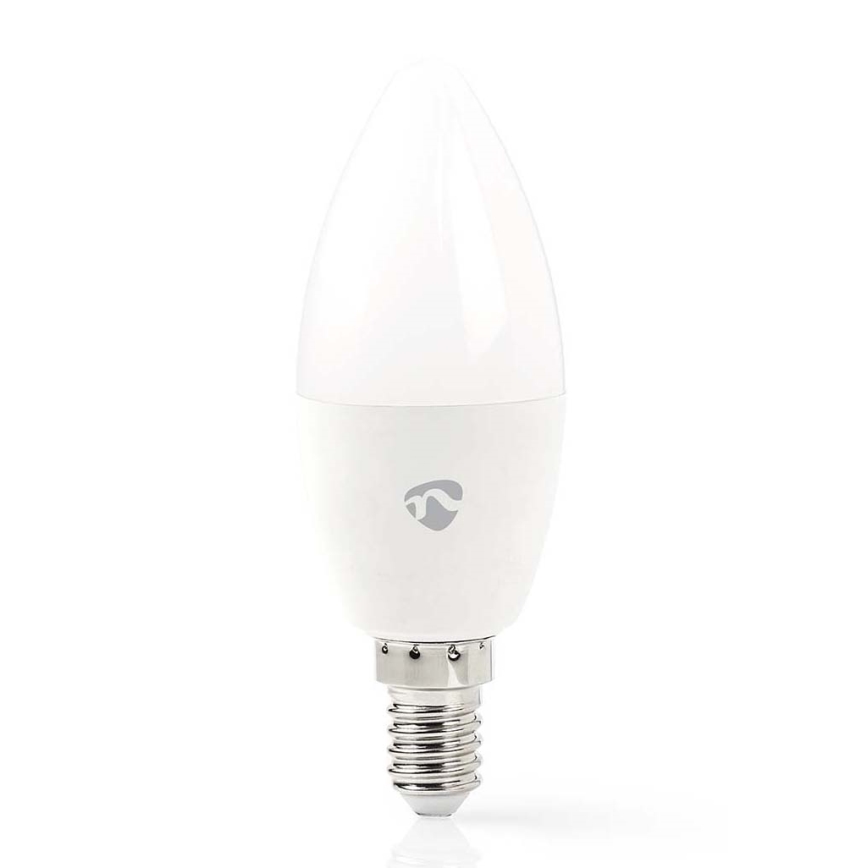 LED RGB Stmívatelná žárovka Smartlife E14/4,9W/230V Wi-Fi 2700-6500K