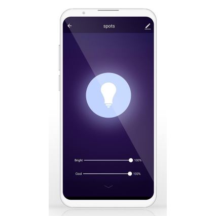 LED Stmívatelná žárovka SmartLife E14/4,5W/230V Wi-Fi 2700-6500K