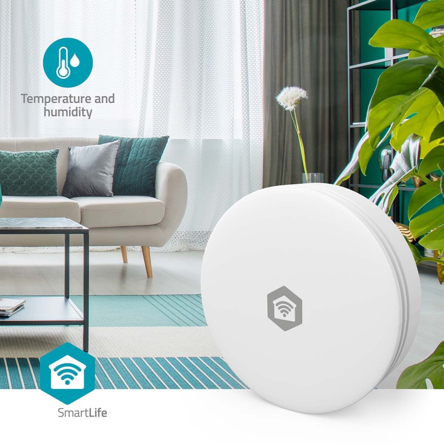 Chytrý monitor kvality ovzduší SmartLife Wi-Fi Tuya