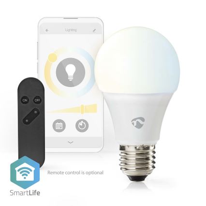 LED Stmívatelná žárovka SmartLife E27/9W/230V Wi-Fi 2700-6500K