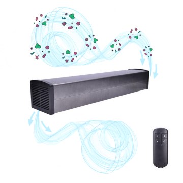 Nepřímý germicidní UV zářič 2G11/36W/230V/2x AAA + dálkové ovládání