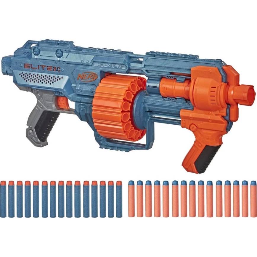 Nerf - Dětská pistole Elite 2.0 Shockwave RD-15 Blaster s příslušenstvím