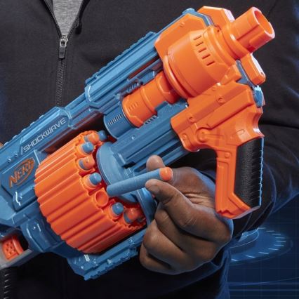Nerf - Dětská pistole Elite 2.0 Shockwave RD-15 Blaster s příslušenstvím
