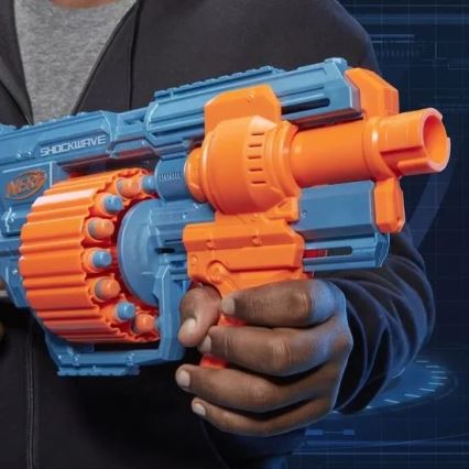 Nerf - Dětská pistole Elite 2.0 Shockwave RD-15 Blaster s příslušenstvím