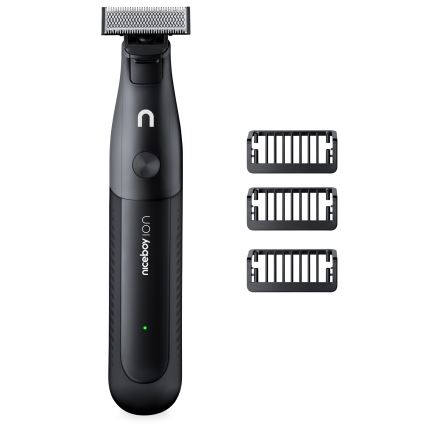 Niceboy ION AirBlade - Zastřihovač vousů 5W/5V 800 mAh IPX6 černá