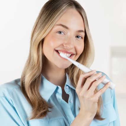Niceboy ION Sonic Lite - Sonický zubní kartáček 500 mAh IPX7 bílá
