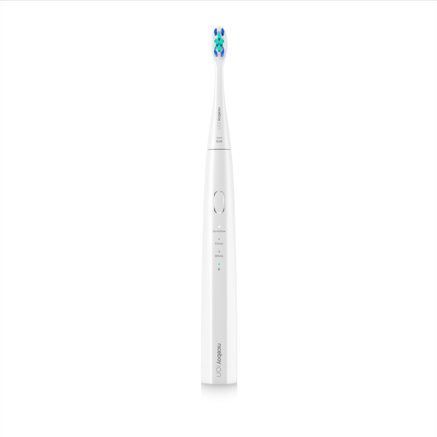 Niceboy ION Sonic Lite - Sonický zubní kartáček 500 mAh IPX7 bílá