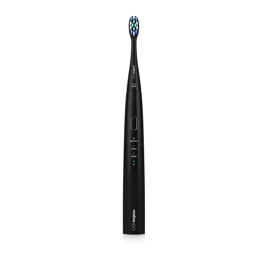 Niceboy ION Sonic Lite - Sonický zubní kartáček 500 mAh IPX7 černá