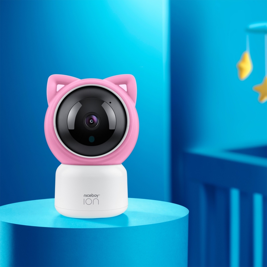 Niceboy ION Starlight SL3 - Chytrá dětská chůvička Full HD 1080p 5V Wi-Fi