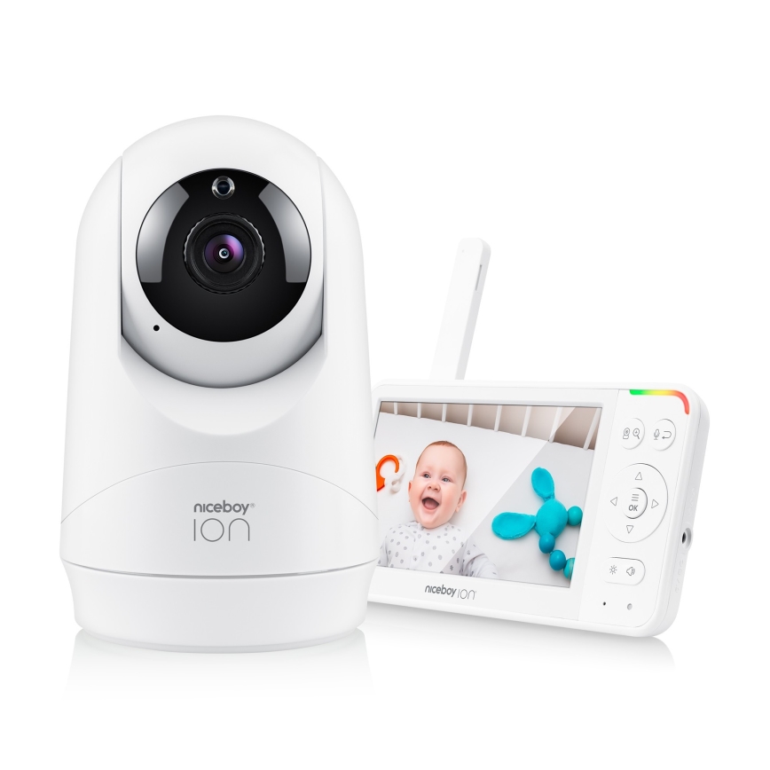 Niceboy ION Starlight SL5 - Dětská chůvička s monitorem Full HD 1080p 4000 mAh 5V
