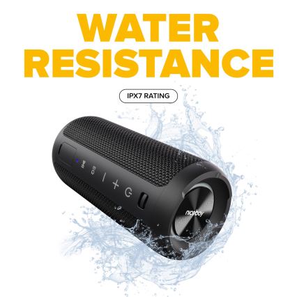 Niceboy Orion - LED Bezdrátový reproduktor s mikrofonem 24W/2200 mAh IPX7 černá