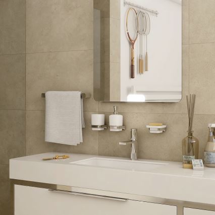 NIMCO MA 29035-26 - Nástěnný věšák na ručníky MAYA 36 cm lesklý chrom