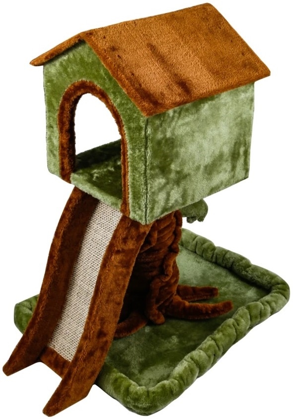 Nobleza - Škrabadlo pro kočky 73,5x66x47 cm domeček