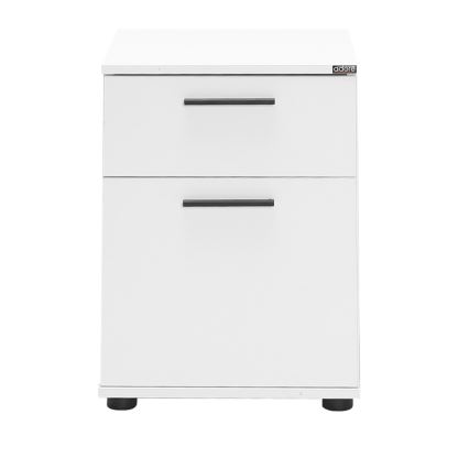 Noční stolek 41x40 cm bílá