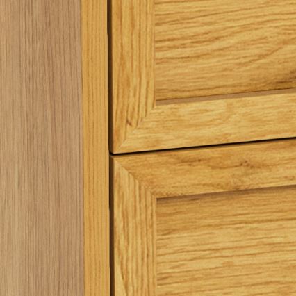 Noční stolek ALIN 46x40 cm světle hnědá