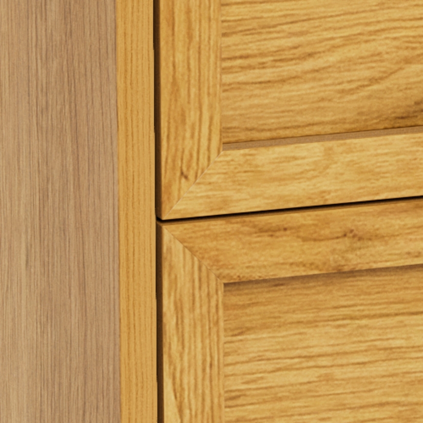 Noční stolek ALIN 46x40 cm světle hnědá