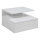 Noční stolek AVA 35x32 cm bílá
