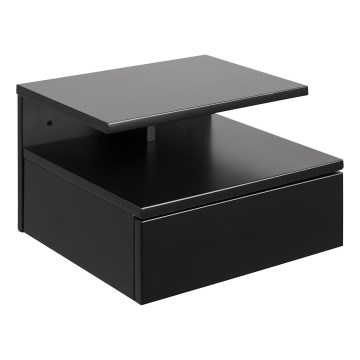 Noční stolek AVA 35x32 cm černá