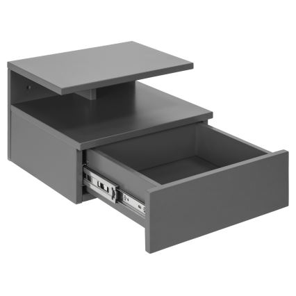 Noční stolek AVA 35x32 cm šedá