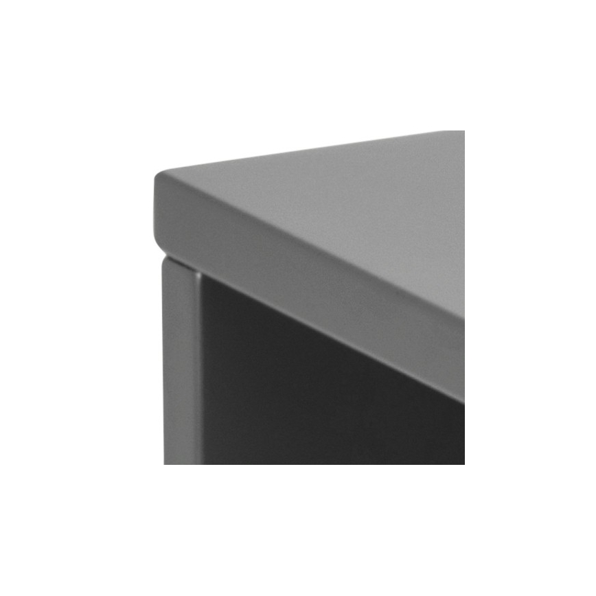 Noční stolek AVA 35x32 cm šedá