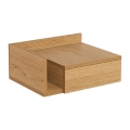 Noční stolek AVA 40x32 cm dub