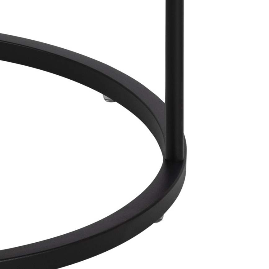 Noční stolek COLUM 40 cm černá