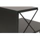 Noční stolek CROSS 55x50 cm antracit