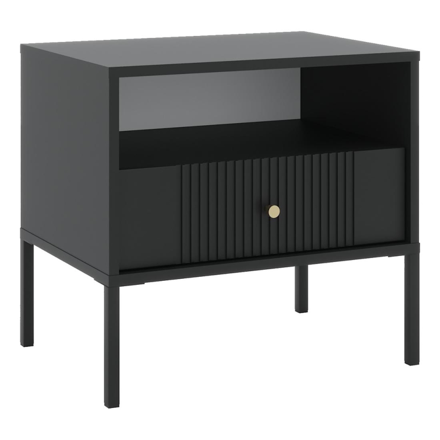 Noční stolek LUE černá
