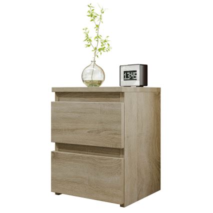 Noční stolek MALWA 40x40 cm dub sonoma