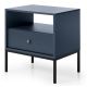 Noční stolek MONO 56x54 cm modrá
