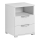 Noční stolek NED 46x42 cm bílá