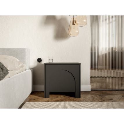 Noční stolek NIO 50x35 cm antracit