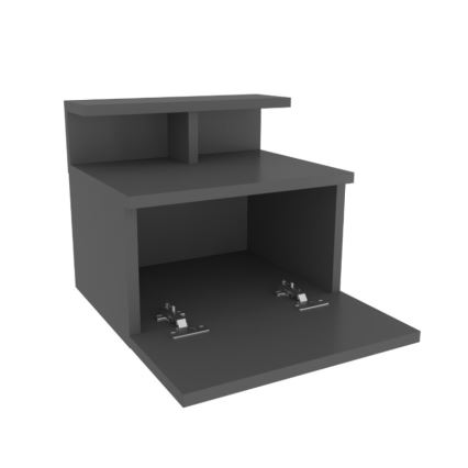 Noční stolek NOVEN antracit