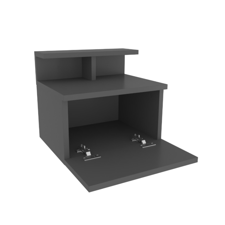 Noční stolek NOVEN antracit