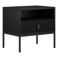 Noční stolek SUE 54x39 cm černá