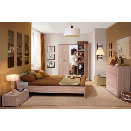 Noční stolek THEMO 63x39 cm dub sonoma