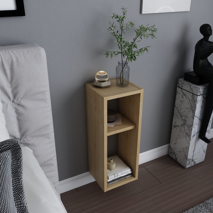 Noční stolek TILMO 23x21 cm dub