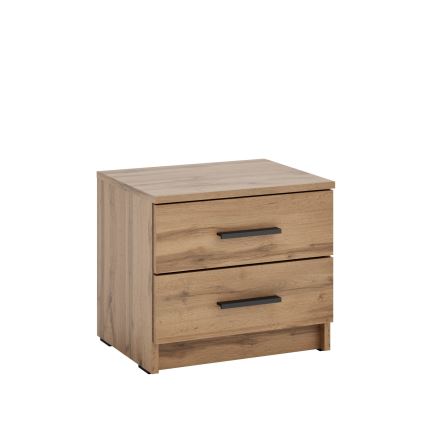 Noční stolek TOD 45x37 cm dub wotan