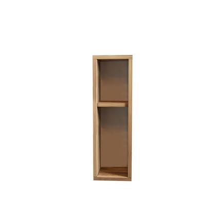 Noční stolek TURRA 65x15 cm hnědá