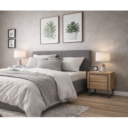 Noční stolek ZARINE dub