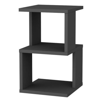 Noční stolek ZUNA 30x30 cm antracit