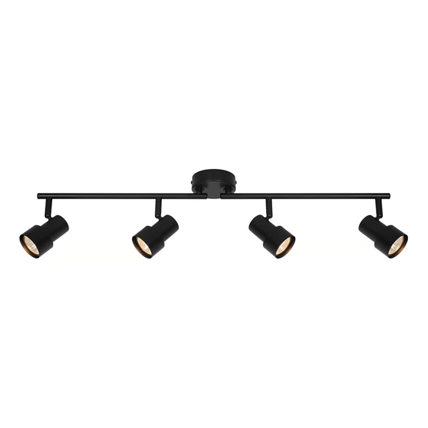 Nordlux - Bodové svítidlo BOSTON 4xGU10/5W/230V černá