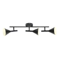 Nordlux - Bodové svítidlo KELVIS 3xGU10/12W/230V černá