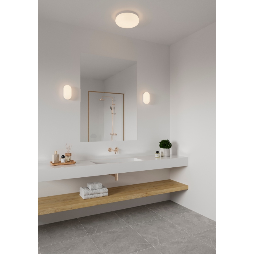 Nordlux - Koupelnové nástěnné svítidlo FOAM 1xE27/55W/230V IP44 bílá